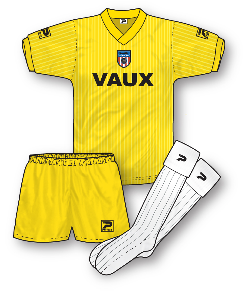 Sunderland Third Kit 1986-88 – True Colours Football Kits